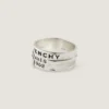 Anillo Tape de Givenchy en metal y esmalte Anillo Tape de Givenchy en metal y esmalte