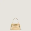 Antigona Bag en piel con efecto espejo y cadena Antigona Bag en piel con efecto espejo y cadena