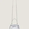 Antigona Bag en piel con efecto espejo y cadena Antigona Bag en piel con efecto espejo y cadena