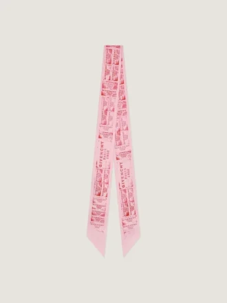 Bandeau con estampado Givenchy en seda