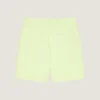 Bermudas con costuras de alta costura en tejido polar