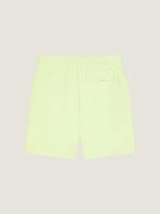 Bermudas con costuras de alta costura en tejido polar