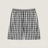 Bermudas de algodón a cuadros vichy Bermudas de algodón a cuadros vichy