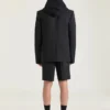 Bermudas de doble pliegue en lana
