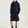 Blusón ligero en jacquard a cuadros