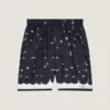 Bermudas de seda con estampado floral Bermudas de seda con estampado floral