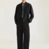 Blouson de mezcla de materiales con bordado «Givenchy Paris» Blouson de mezcla de materiales con bordado «Givenchy Paris»