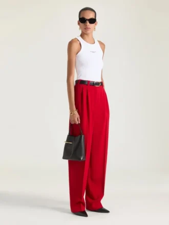 Bolsita Pinch Me de piel napa
