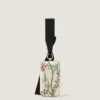 Bolso de mano de noche con bordados florales y lazo Bolso de mano de noche con bordados florales y lazo