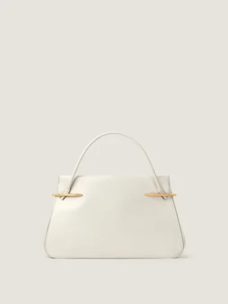 Bolso grande tipo «pinch» de piel