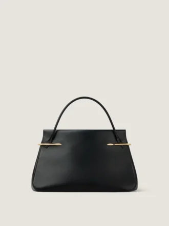 Bolso grande tipo «pinch» de piel