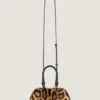 Bolso Mini Antigona Bag de forma horizontal en piel de potro con efecto leopardo Bolso Mini Antigona Bag de forma horizontal en piel de potro con efecto leopardo
