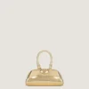 Bolso Mini Antigona de estilo este-oeste en piel laminada Bolso Mini Antigona de estilo este-oeste en piel laminada
