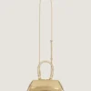Bolso Mini Antigona de estilo este-oeste en piel laminada Bolso Mini Antigona de estilo este-oeste en piel laminada