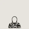 Bolso Mini Antigona de forma horizontal en piel con efecto potro y estampado animal Bolso Mini Antigona de forma horizontal en piel con efecto potro y estampado animal