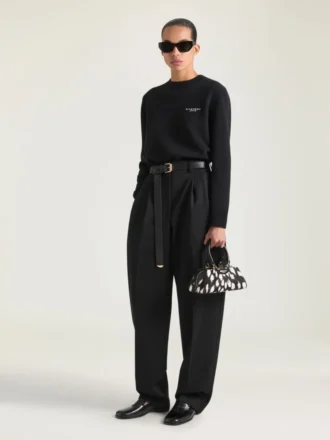 Bolso Mini Antigona de forma horizontal en piel con efecto potro y estampado animal
