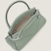 Bolso mini Pinch de piel granulada Bolso mini Pinch de piel granulada