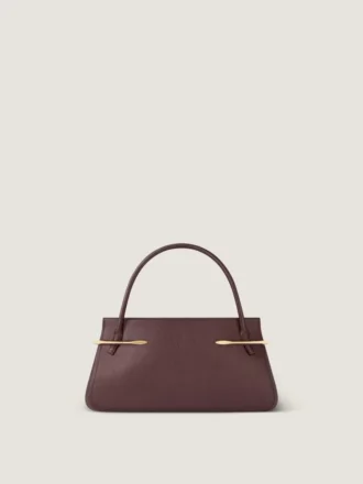 Bolso Pinch mediano en piel granulada