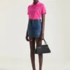 Bolso Pinch mediano en piel granulada Bolso Pinch mediano en piel granulada