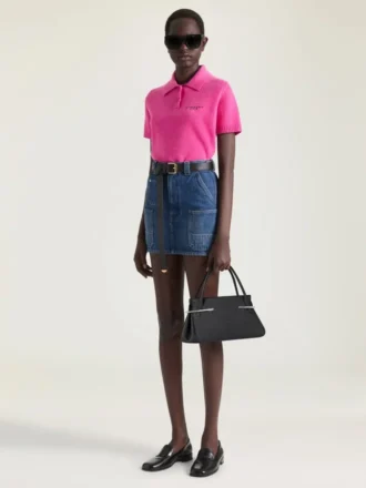 Bolso Pinch mediano en piel granulada