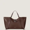 Bolso Snatch grande en piel granulada Bolso Snatch grande en piel granulada