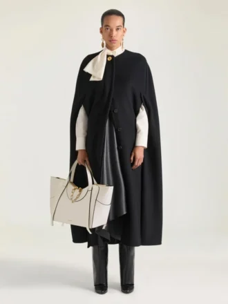 Bolso Snatch grande en piel granulada