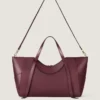Bolso Snatch grande en piel granulada Bolso Snatch grande en piel granulada
