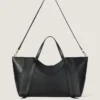 Bolso Snatch grande en piel granulada Bolso Snatch grande en piel granulada