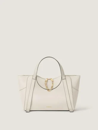 Bolso Snatch mediano en piel granulada