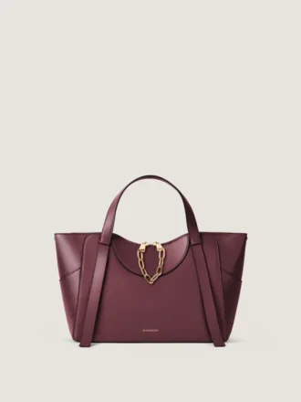 Bolso Snatch mediano en piel granulada