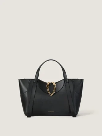 Bolso Snatch mediano en piel granulada