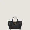 Bolso Snatch pequeño en piel granulada Bolso Snatch pequeño en piel granulada