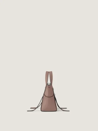 Bolso Snatch pequeño en piel granulada