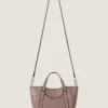 Bolso Snatch pequeño en piel granulada Bolso Snatch pequeño en piel granulada