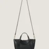 Bolso Snatch pequeño en piel granulada Bolso Snatch pequeño en piel granulada