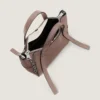 Bolso Snatch pequeño en piel granulada Bolso Snatch pequeño en piel granulada