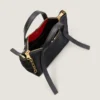 Bolso Snatch pequeño en piel granulada Bolso Snatch pequeño en piel granulada