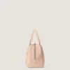 Bolso tipo bolero Antigona de piel de becerro en ante