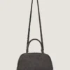 Bolso tipo bolero Antigona de piel de becerro en ante