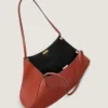 Bolso tote mediano Facet de piel granulada Bolso tote mediano Facet de piel granulada