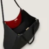 Bolso tote mediano Facet de piel granulada Bolso tote mediano Facet de piel granulada