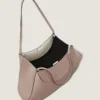 Bolso tote mediano Facet de piel granulada Bolso tote mediano Facet de piel granulada
