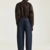 Bomber con cuello chal con cremallera de nailon Bomber con cuello chal con cremallera de nailon