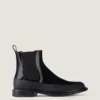 Botas Chelsea para hombre en piel cepillada Botas Chelsea para hombre en piel cepillada