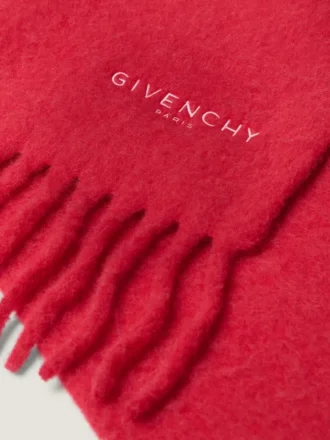 Bufanda grande de Givenchy Paris en lana de alpaca