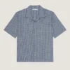 Camisa a cuadros de algodón con bordado «Givenchy Paris» Camisa a cuadros de algodón con bordado «Givenchy Paris»