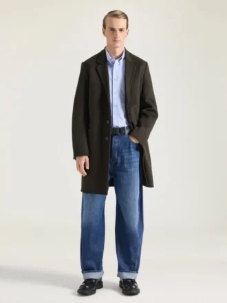 Camisa de algodón Oxford con bordado «Givenchy Paris»