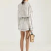 Camisa de pijama de seda con estampado floral