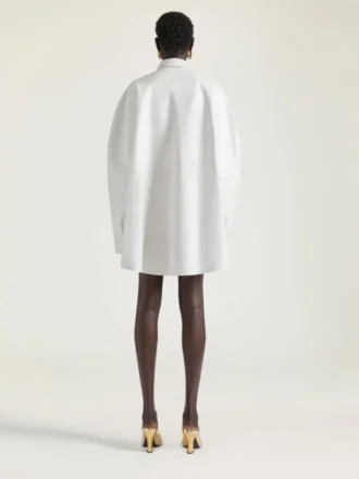 Camisa oversize de piel