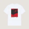 Camiseta de algodón con estampado surrealista